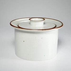 Dansk Brown Mist Gray Covered Casserole Dish Niels Refsgaard Denmark 2.5qt MCM - Picture 1 of 6