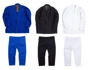Unisex Jiu Jitsu Uniform For Karate, Martial Arts, MMA. High Quality Material - Picture 1 of 15