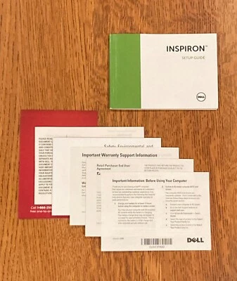 Dell Inspiron Laptop Setup Guide (2010) & Documentation - Image 1 of 4