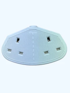 2 Gang 13a Gummi Nachlaufbuchse WEISS Doppel/Doppel - Bild 1 von 2