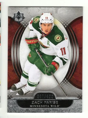 2013-14 Ultimate Collection Zach Parise Card #25 Minnesota Wild 387/499 - Image 1 of 2