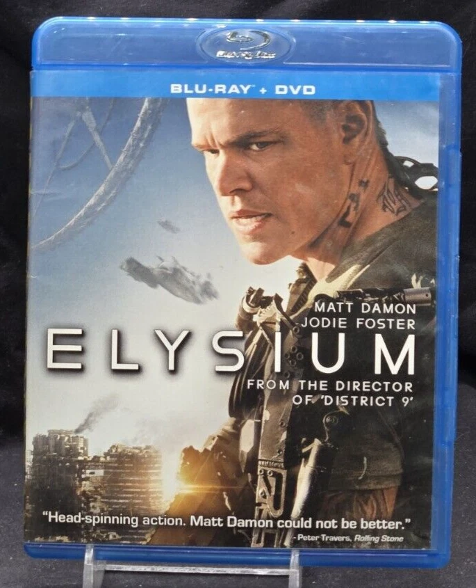 SONY PICTURES - ELYSIUM - BLU-RAY + DVD COMBO - 2013 - MATT DAMON Foto 1 de 2