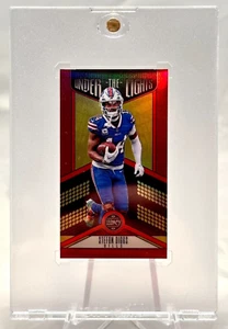 Mini rojo Panini Legacy Stefon Diggs Under The Lights 2023/50 Buffalo Bills - Imagen 1 de 2