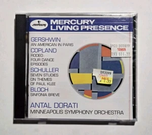 Mercury Living Presence: Gershwin, Copland, Schuller, Bloch CD (1993) -- NEW - Picture 1 of 2