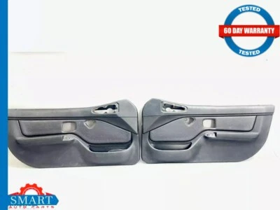 Juego de molduras de panel de puerta interior BMW Z3 Roadster negro izquierda + derecha 96-99 OEM Foto 1 de 4