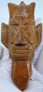 Ancient China Chinese HONGSHAN Sanxingdui JADE Head Figurine 3500-1150BC i119569 - Picture 1 of 6