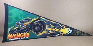 Monster Jam Avenger Racing Team 2006 banderín de fieltro SFX Sports Live Nation Co. 29" - Imagen 1 de 3