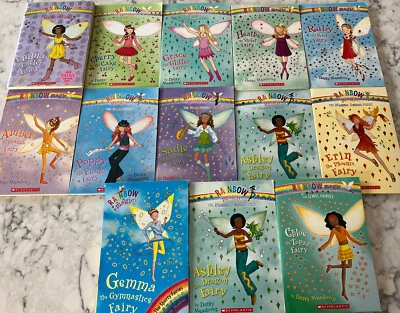 Rainbow Magic Fairies Book Lot By Daisy Meadows Lot of 13 Books Easter Music - Image 1 of 4