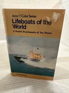Lifeboats of the World Pocket Encyclopedia of Sea Rescue 1977 Vintage - Imagen 1 de 8