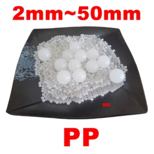 2mm~50mm Solid PP Plastic Bearing Balls Polypropylene Seal Beads Precision Balll - Picture 1 of 12