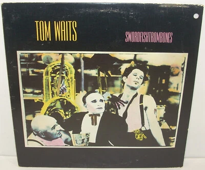 TOM WAITS - SWORDFISHTROMBONES ( LP ) Island SRC First US Press 1983 VG / VG VG- - Image 1 of 4