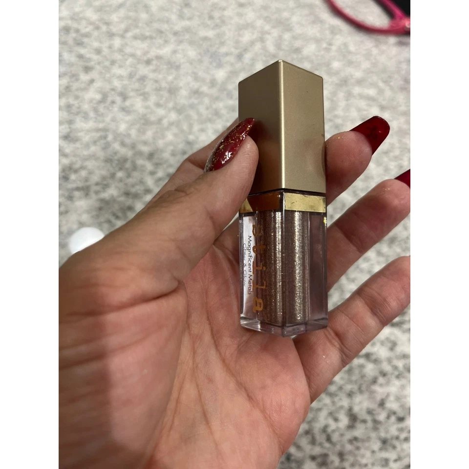 Stila Glitter & Glow Liquid Eye Shadow | Smoky Storm | Size: 0.153 oz - Image 1 of 3