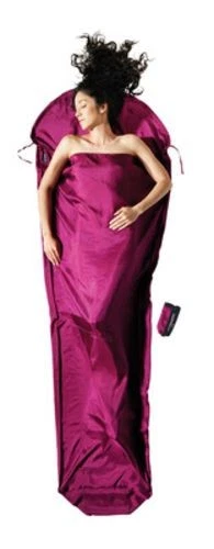 Cocoon Silk MummyLiner, Silk Mulberry Red - Image 1 of 1