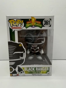 Funko Pop! Vinyl: Power Rangers - Black Ranger #361 Sticker auf Box - Bild 1 von 6