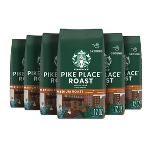 Starbucks gemahlener Kaffee, Medium Roast Coffee, Pike Place Roast, 100 Arabica, ... - Bild 1 von 7