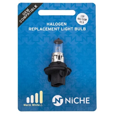 NICHE H13 Headlight Bulb for Polaris Rush Pro RMK Indy Switchback 600 800 - Image 1 of 4