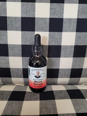 🌻 Dr Christopher's Orginal Formulas ~ Fórmula Blood Stream 2 oz. Sin alcohol Foto 1 de 3