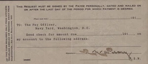 ROBERT E. PEARY - DOCUMENT SIGNED - Picture 1 of 3