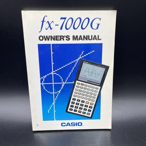Casio Graphing Calculator Fx-7000G Owner's Manual Printed Japan EXCELLENT COND - Picture 1 of 4