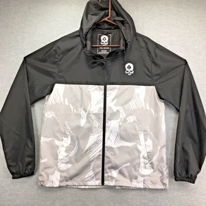 Zero Foxtrot Windbreaker Jacke Herren XL Full Zip Camo Kapuze leicht - Bild 1 von 7