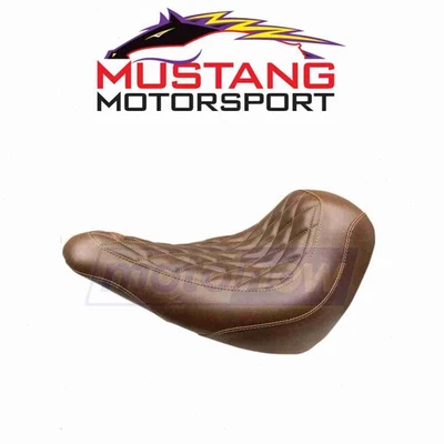 Mustang Wide Tripper Solo Seat for 2018-2020 Harley Davidson FXLR Low Rider bc Foto 1 de 4