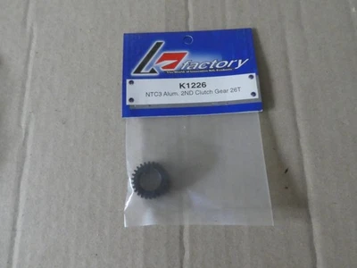 K FACTORY K1226 NTC3 ALUM 2ND CLUTCH GEAR 26T NEW - Image 1 of 2