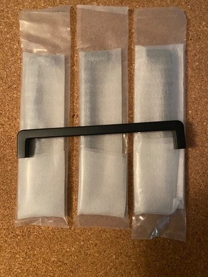 3Nolte-Küche Griff geschwärzt original verpackt für Türen oder Schubladen modern - Bild 1 von 2