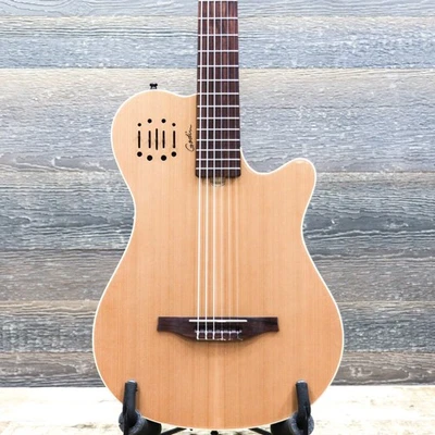 Godin Multiac Grand Concert Encore Natural SG Electro-Classical Guitar w/Bag - Image 1 of 4