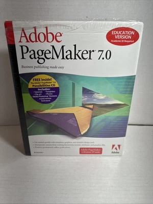 Adobe PageMaker 7.0 Education Version for Windows - Image 1 of 4