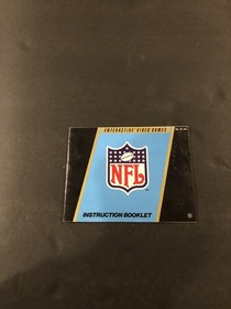 nfl Nintendo nes Manual Only