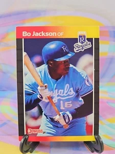 1989 Donruss Baseball | Bo Jackson Royals #208 - Bild 1 von 2