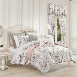 J Queen Clarice Ivory 3 Piece Comforter Set in King/ Cal King- Final Sale KING/ - Picture 1 of 4