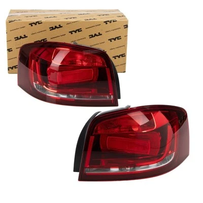 2x TYC ABGEDUNKELT Heckleuchte Rückleuchte für AUDI A3 S3 8P 3-TÜRER ab 05.2010 - Bild 1 von 3