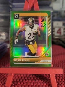 2024 Donruss Optic Najee Harris Lime Green #21/50 Steelers - Bild 1 von 6