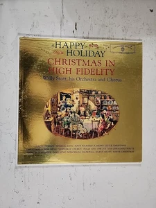 Wally Stott Happy Holiday Christmas In High Fidelity LP Warner Bros. Mono  - Bild 1 von 4
