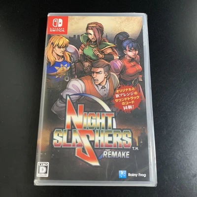 Unopened SW Night Slashers Remake Nintendo Switch Rainy Frog Sealed Beat 'Em Up - Image 1 of 4