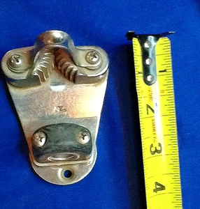 SCHAEFER MARINE SAILBOAT CAM CLEAT BASE W/SWIVEL MOUNT / BULLSEYE SST 092825C - Bild 1 von 8