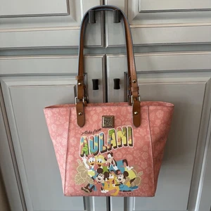 *New Disney Aulani Dooney and Bourke Mickey Minnie Mouse Pluto Goofy Purse Bag - Picture 1 of 7