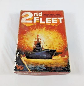 2ND FLEET War Board Game Used Incomplete Missing 3 Counters Victory Games 1986 - Picture 1 of 16