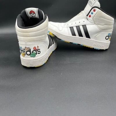 Raro Adidas Pokemon X Hoops 2.0 Mid J 'Kanto' Niños Zapatos de Baloncesto Talla 7 Foto 1 de 4