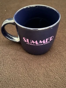 SUMMER The Donna Summer Musical Official Mug Broadway BLUE Color Brand New 2018 - Picture 1 of 7