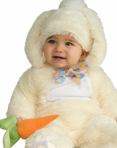 Easter Rabbit DELUXE CHILD UNISEX VANILLA BUNNY COSTUME - Image 1 of 1