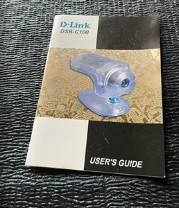 Cámara web D-Link DSB-C100 1998 instrucciones en inglés guía del usuario SOLO - Imagen 1 de 3