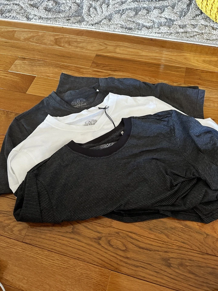 Prana Men's Prana Crew- Standard Tall - XS Tall - Denim Heather