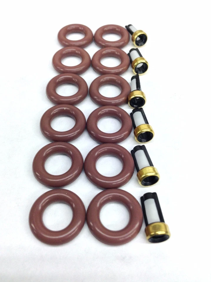 FUEL INJECTOR REPAIR KIT O-RINGS FILTERS 2000-2001 AUDI S4 QUATTRO 2.7L V6 - Image 1 of 1