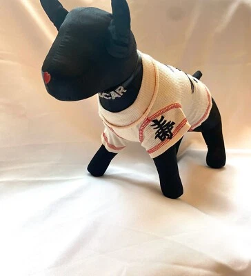 LITTLE LILY dog clothes Dragon Red, White, and Black Shirt - Image 1 of 4