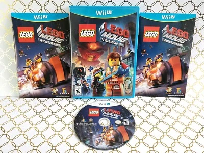 The LEGO Movie Videogame NM Disc (Nintendo Wii U, 2014) CIB Complete - TESTED  - Image 1 of 4