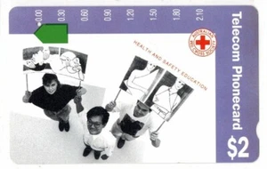 🔥1992 Telecom Red Cross Health & Safety $2 Used🔥 - Picture 1 of 1