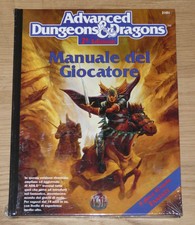 AD&D ADVANCED DUNGEONS DRAGONS 2ND EDIZIONE MANUALE DEL GIOCATORE SIGILLATO NUOV