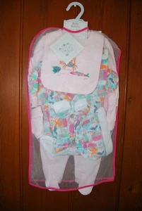 Bebe Bonito, Ocean, Girl, Pink, Cotton, 8 Piece, Set, Gift, Size NB, 0-3, 3-6 m - Picture 1 of 4